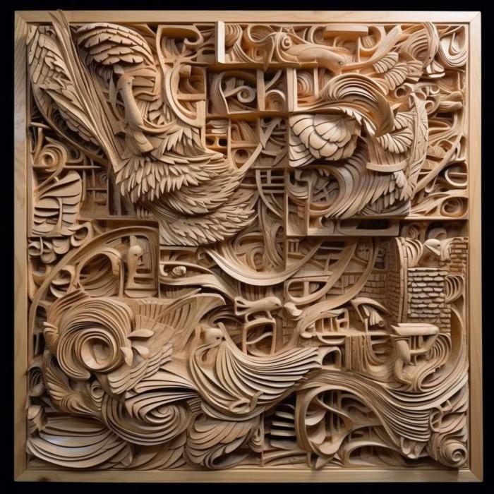 نموذج ثلاثي الأبعاد لآلة CNC 3D Art 